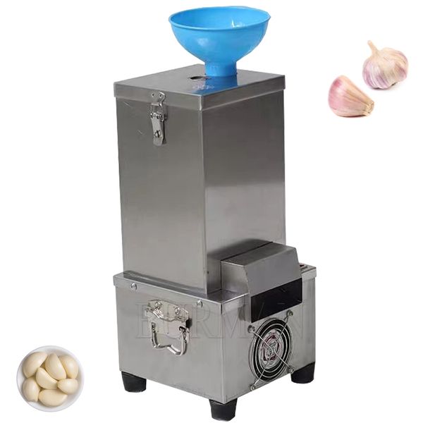 110V/220V commercial stainless steel electric garlic peeler for fast, effortless food processing