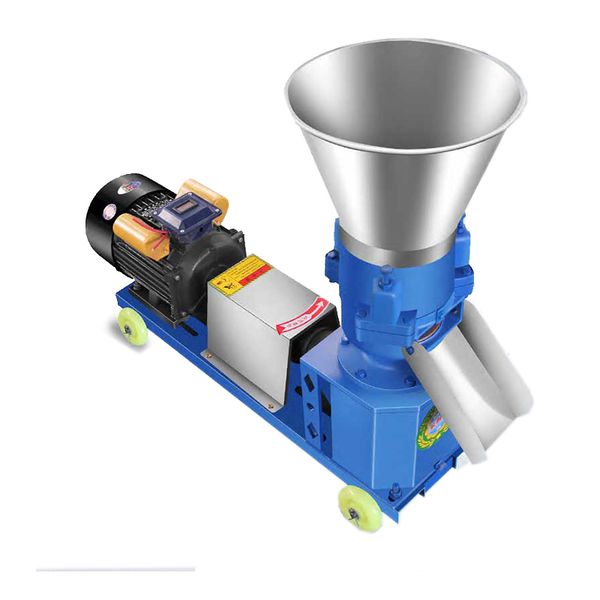 Animal Feed Pellet Machine Granulator Small Home Farming Pelletizing Machine Animal Feed Processing Machine 220V 4KW