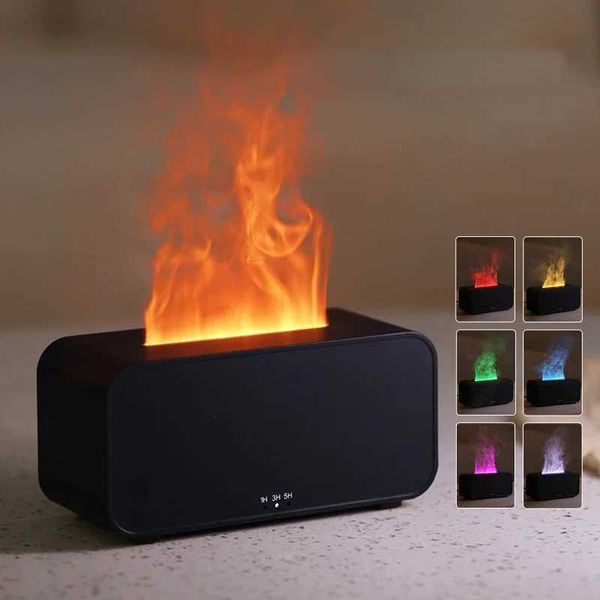 Aromatic humidifier with RGB lighting and essential oil diffusion