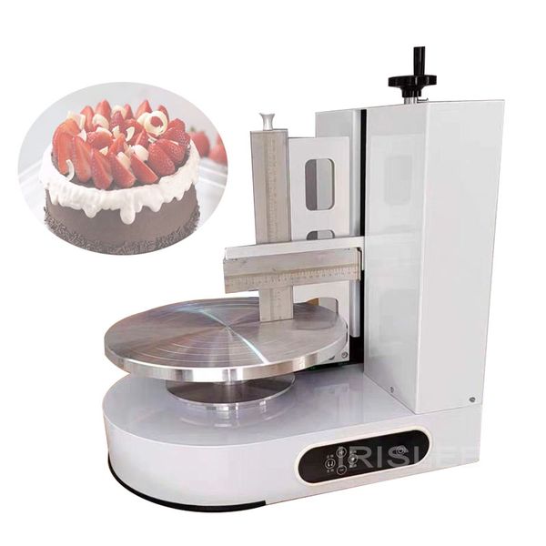 Automatic Cake Cream Smoothing Coating Decorating Plastering Machine Cake Decoratings Machines