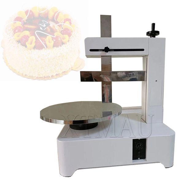 Cake Smoothing Machine Cake Cream Spreading Coating Machine Automatic Scraper Spatula For Baking Cake Shop 4-16 Inches Cake