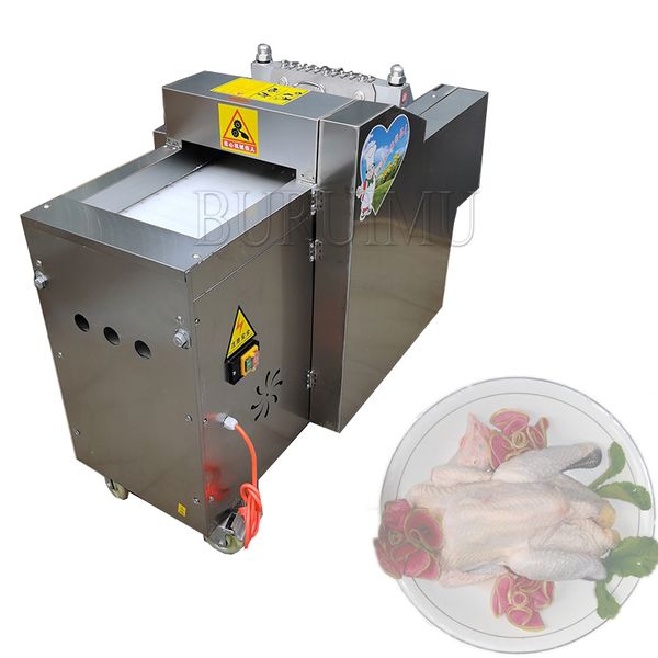 Automatic Fresh Cube Beef Chicken Dicer Cutting Automatic Goat Bone Cutter Machine