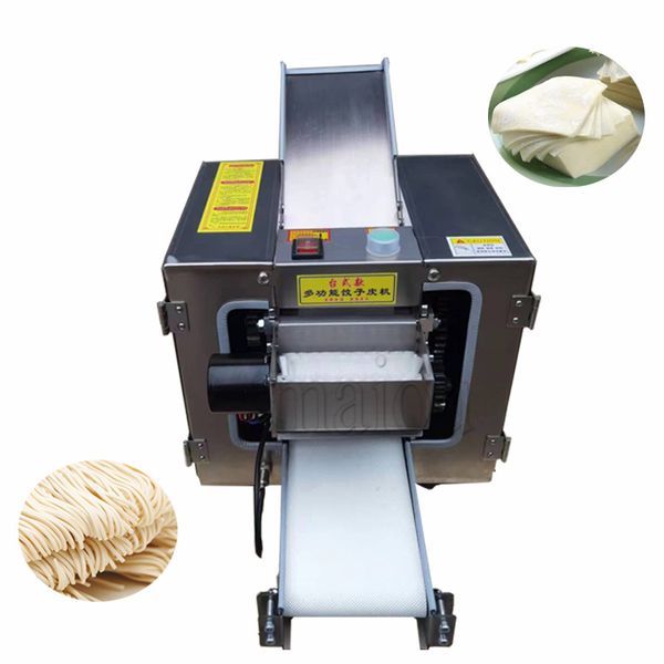 Automatic Dough Slicer Gyoza Skin Maker Commercial Home Wrapper Wonton Dumpling Skin Machine