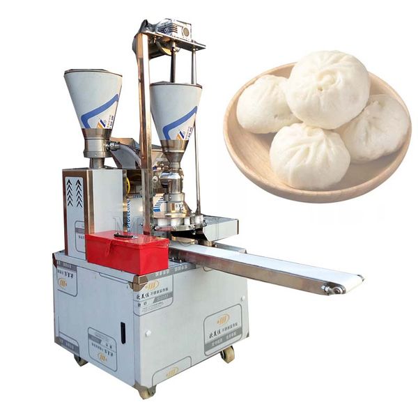 Automatic Small Dumpling Bao Bun Momo Dimsum Maker Dim Sum Steam Stuffed Bun Make Baozi Making Machine