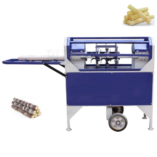 Automatic sugarcane peeler for commercial use, efficiently removes skin from sugar cane