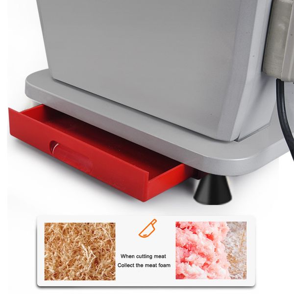 Bone Cutting Machine Commercial Automatic Beefsteak Pork Chop Frozen Meat Saw Ice Wood