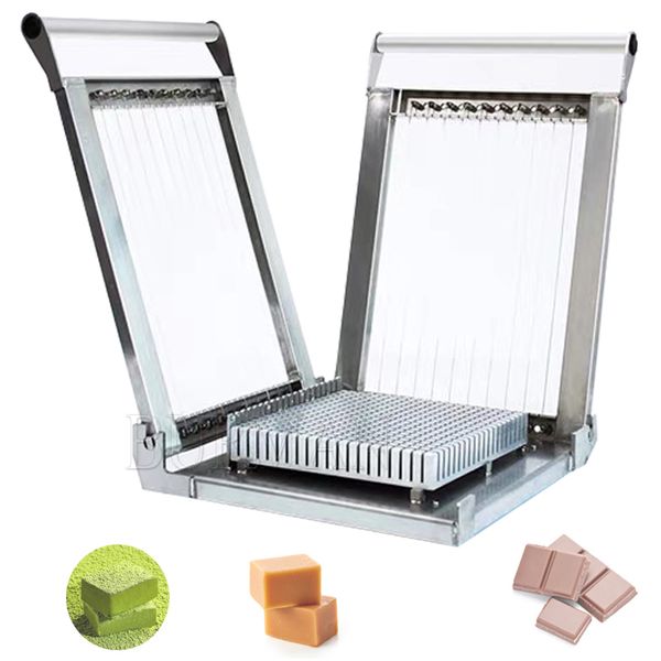 Commercial chocolate cutting machine for cheese, fudge, jelly, bread, cake, and truffle slicing
