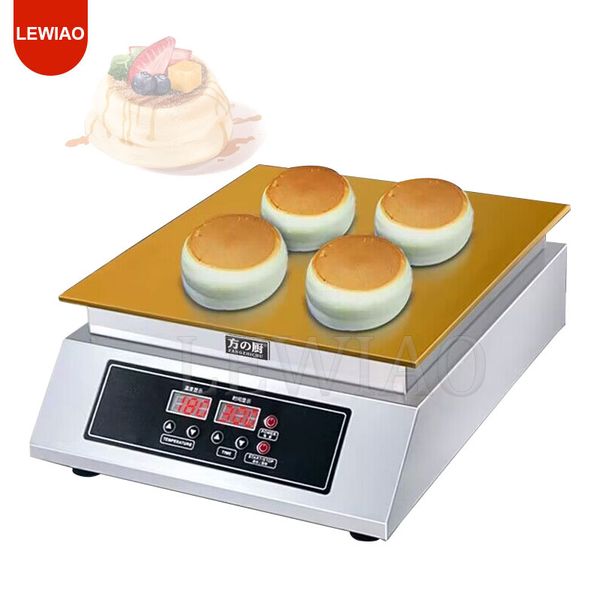 Commercial Digital Display Souffle Baking Machine Electric Dorayaki Baker Fluffy Cupcake Maker