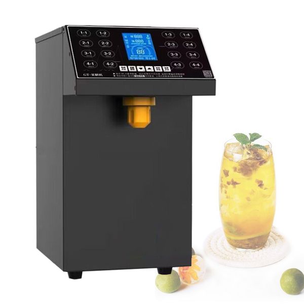 Commercial 16 Grid Fructose Machine Quantitative Fructose Filling Machine Syrup Sugar Dispenser Milk Tea Shop Equipment