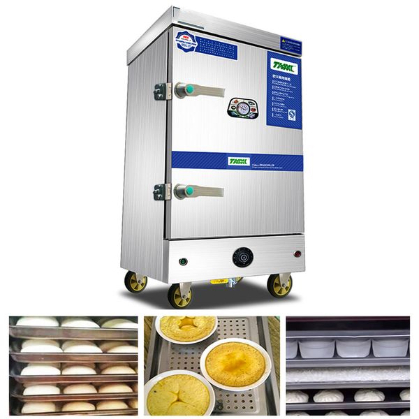 Commercial stainless steel electric and gas rice steamer for restaurant kitchen equipment