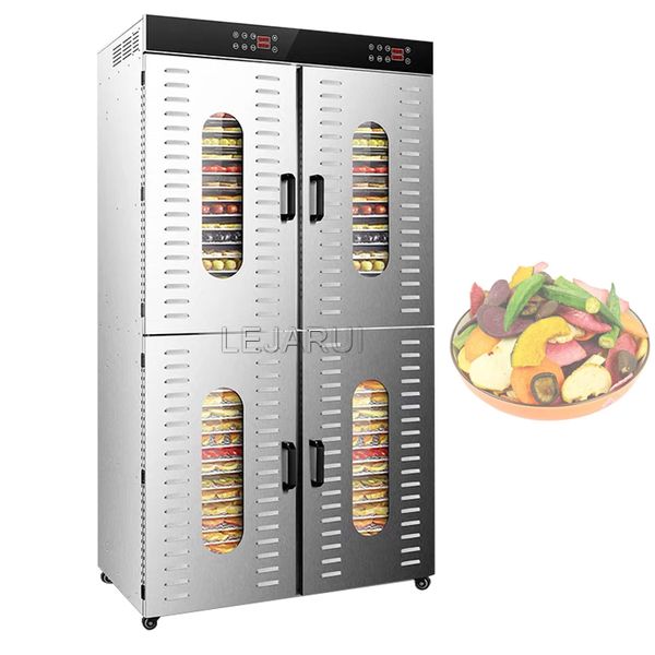 Commercial stainless steel fruit dryer with 80 layers for vegetables, meat, pet snacks, and dried food
