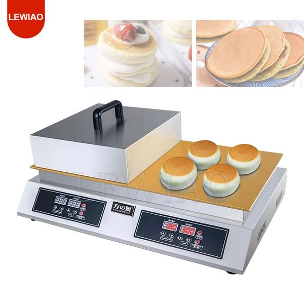 Commercial Waffle Iron Nonstick Cake Maker Fluffy Pancakes Double-Headed Scones Machine Dorayaki Muffin Grill Cooking Appliances