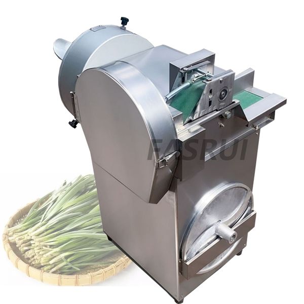Double Head Vegetable Cutter Machine Newly Upgraded Commercial Vegetable Fruit Cutting Maker