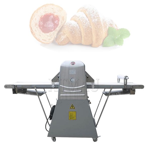 Electric Automatic Food Pizza Noodles Dough Sheeter Roller Equipment Commercial Vertical Croissant Pastry Bakery Machine