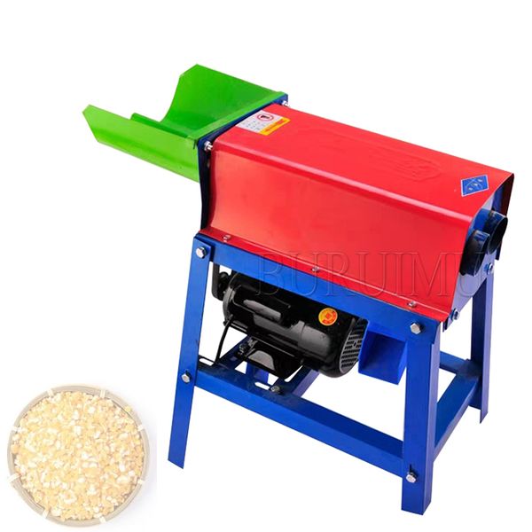 Electric Corn Maize Ear Thresher Sheller Threshing Stripping Stripper Agricultural Tool 220V