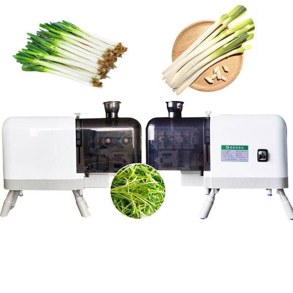 Electric food processor for shredding vegetables like cabbage, peppers, celery, and green onions, suitable for home and commercial use