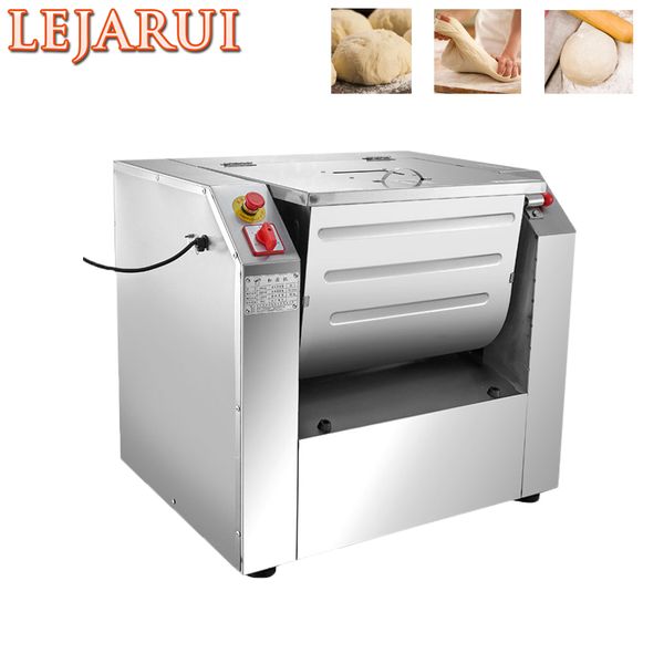 Electric home dough mixer for kneading 25kg flour, stainless steel bread and pasta maker