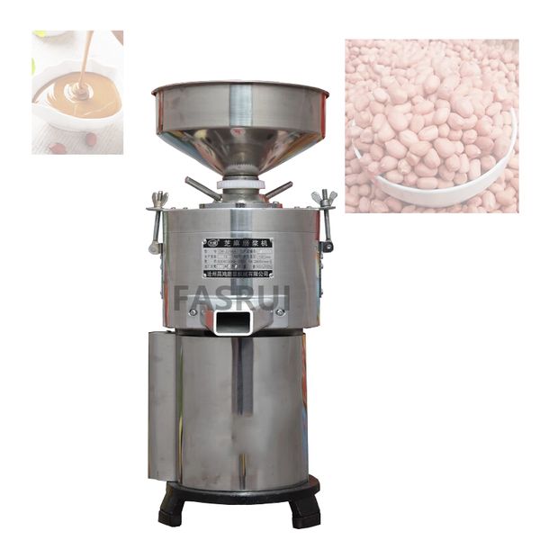 Electric Peanut Butter Machine Kitchen Appliances Stainless Steel Food Crusher Grinder for Commercial Sesame Nuts
