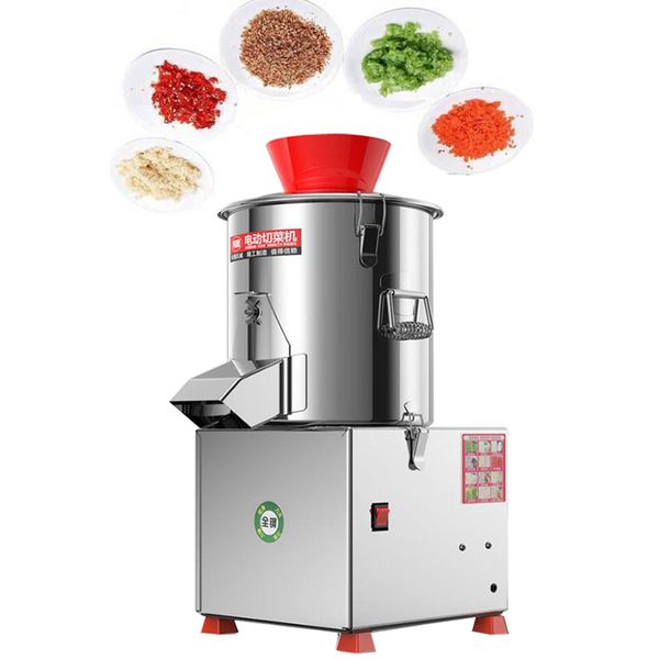 Commercial Vegetable Carob Shallot Cutting Machine Cutter Electric Cut Meat Grinder Shredder Chopper Dumpling Filling Maker