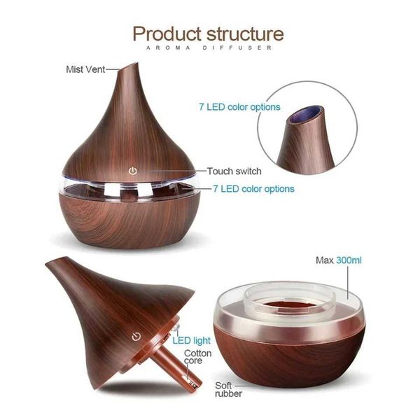 Enhance daily peace with this beautiful quiet and Cpact st Have mist humidifier - experience tranquility and speak positively Y241104