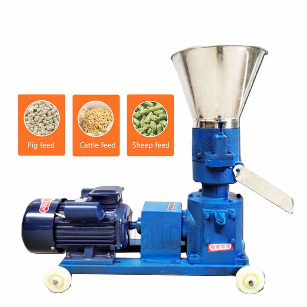 Factory Hot Sale Efficient Animal Feed Pelletizer Make Processing Machines Feed Pellet Machine At The Wholesale Prices