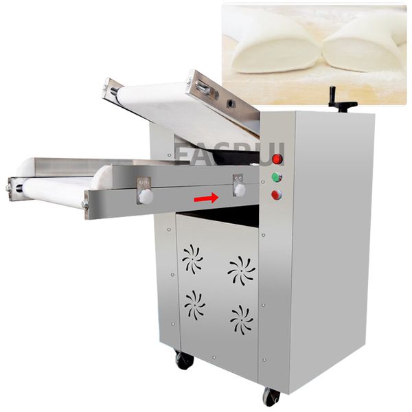 Food Grade Stainless Steel Wide Noodles Round Noodle Pressing Machine Automatic Rolling Dough Noodle Maker