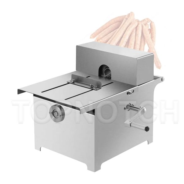 Hand Manual Sausage Knotting Machine Sausages Tying Sealing Strapping Maker