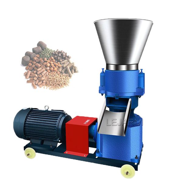 High-quality rabbit and chicken feed pellet press machine for animal food production