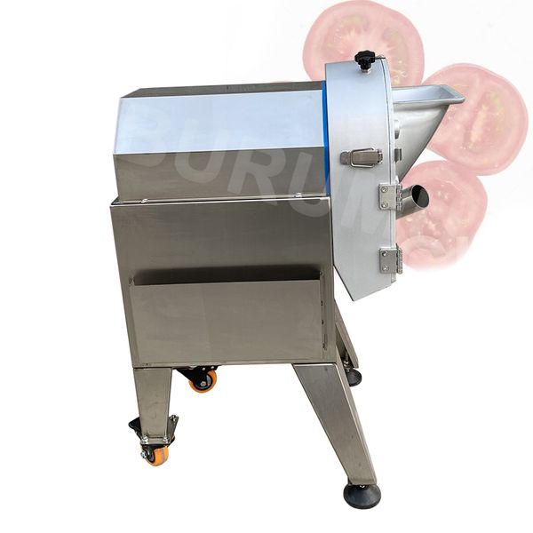 300-500kg/h Commercial Potato Shredder Machine Electric Household Potato Slicer Vegetable Cutter