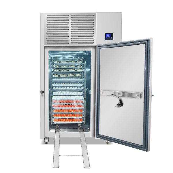 Kolice Free shipping Heavy Duty 22 Trays Shock Freezing Blast Chiller & Freezer Included Trays Cart,Chest Freezer,Blast Freezer-Lowest tempe