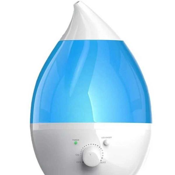 1.3L air humidifier aromatic essential oil diffuser purifier atomizer knob adjustment large spray 7-color light M240829