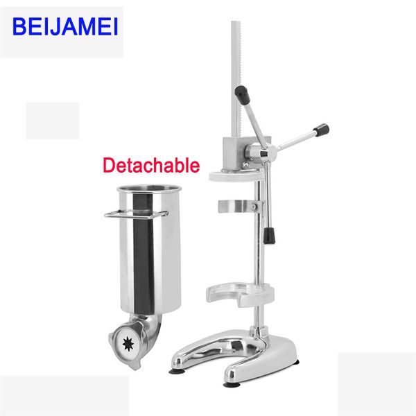 3L Latin Fruit Machine Manual Fritters Makers Churros Making Spanish Fried Dough Sticks Machines