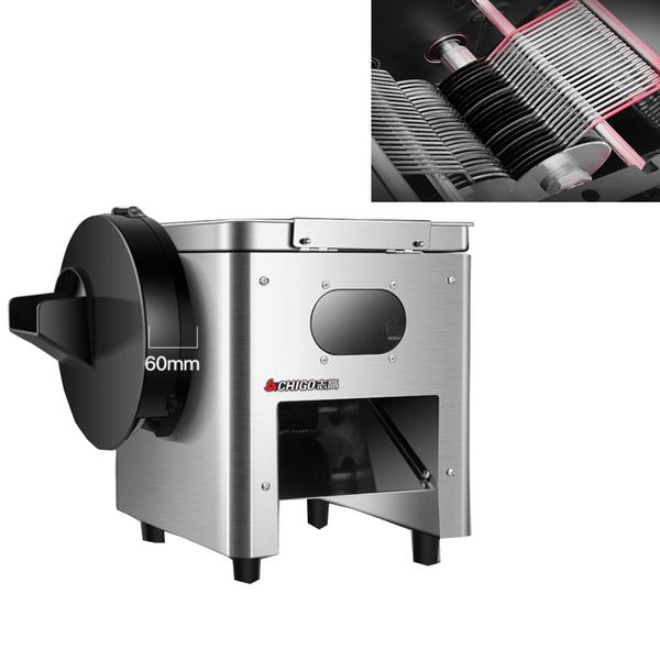 LINBOSS Commercial Meat Cutting Machine Electric Slicer Stainless Steel Meat Cutter850W
