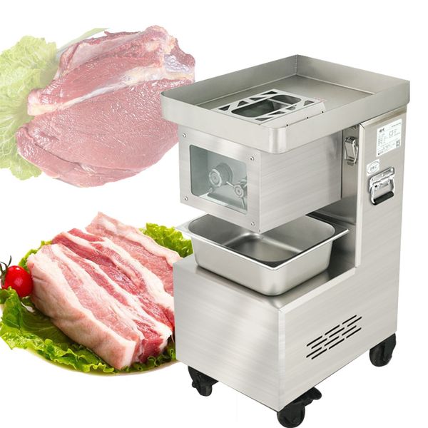 LINBOSS 3000W Automatic Electric Meat Vegetable Cutting Grinder Machine Meat Slicer Meat Block Cutter Stainless Steel Slicer