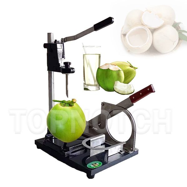 Manual Green Coconut Opener Machine Hand Press Coconuts Peeler