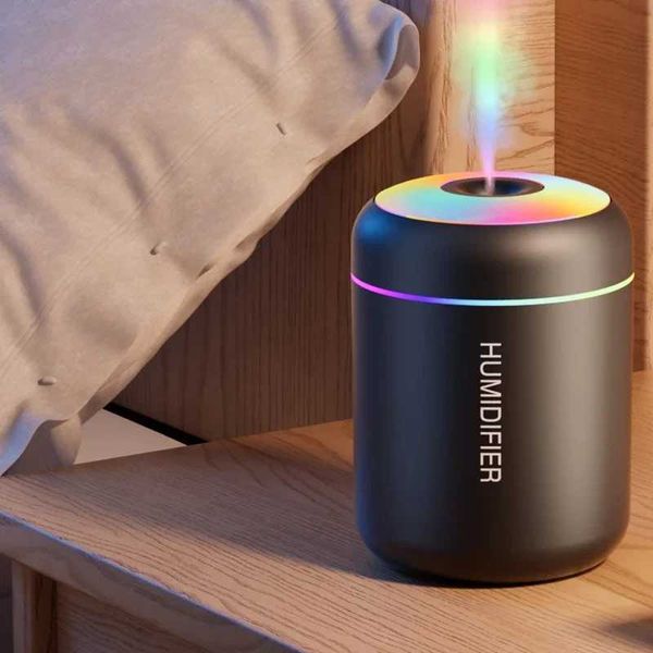 Mini Air Humidifier USB Electric 180ML Ara Diffuser Essential Oil Humidifier Aratherapy Mist Maker Light Suitable for Automotive He Bedro Y2