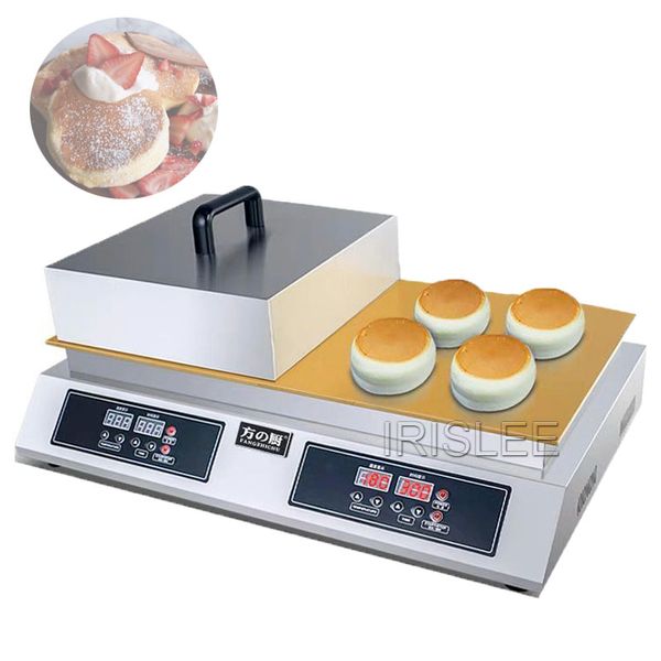 Multifunction Ale Pancake Souffle Baking Machine Double Heads And Commercial Snack Equipment