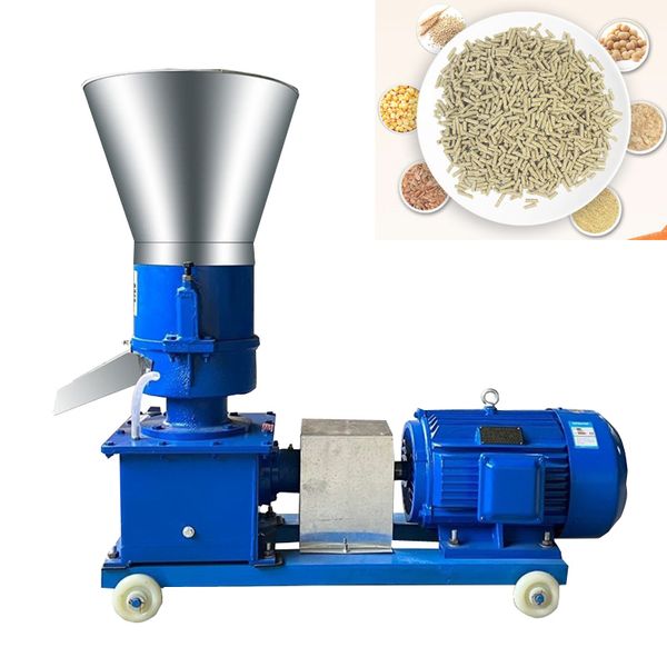 125 Multi-function Animal Feed Food Pellet Making Machine Household Feed Granulator For Sale