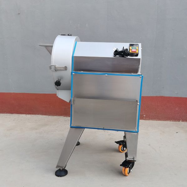 Multi-functional automatic slicer for vegetables like potatoes and radishes