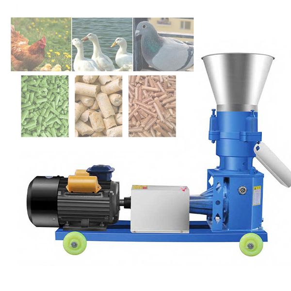 Type 125 Animal Feed Granulator MultiFunction Feed Food Pellet Making Machine Pellet Mill 220V/380V 40kg/h