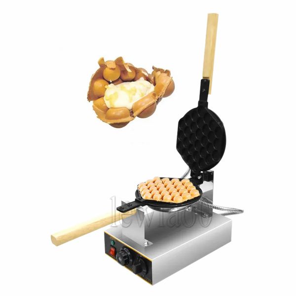 Electric Waffle Maker Nonstick Plate Cake Baking Machine Round Waffle Kitchen Appliance