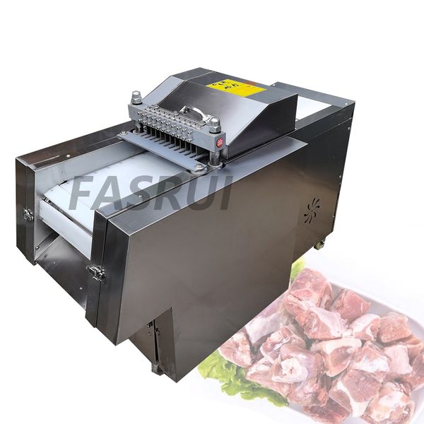 Pork Rib Cut Machine Commercial Chicken Nugget Cutting Maker Porks Leg Bone Cutting manufacturer