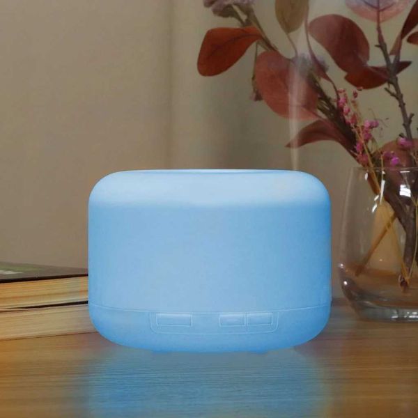 Aromacare 500ML Air Humidifier USB Aroma Diffuser Portable Aromatherapy Oil Diffuser with 7 LED Lights Suitable for Office Bedroom Home M240