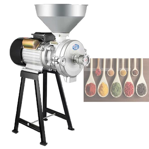 Soybean Grinder Superfine Grinding Machine Corn Rice Wheat Flour Crusher Feed Flour Mill Machines
