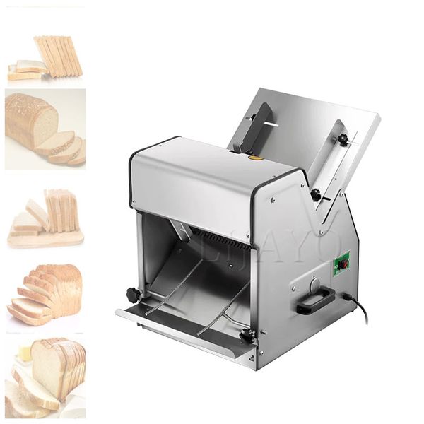 Stainless Steel Electric Bread Slicing Machine for Bakers Automatic Loaf Cutter