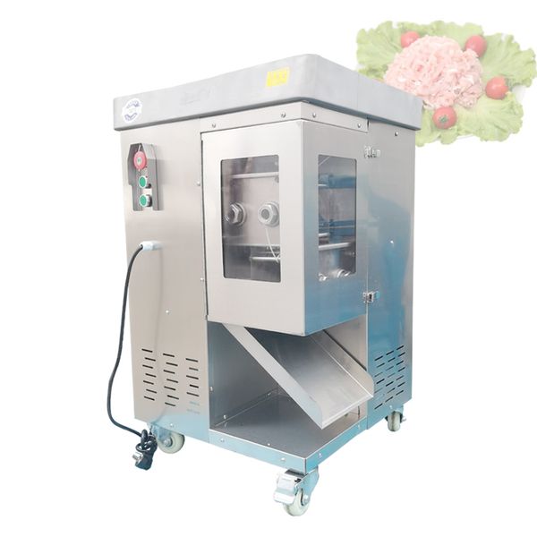 Meat Shredding Machine Stainless Steel Meat Slicer Multi-functional Meat Slicer Diced Shredded Chicken Fillet Commercial
