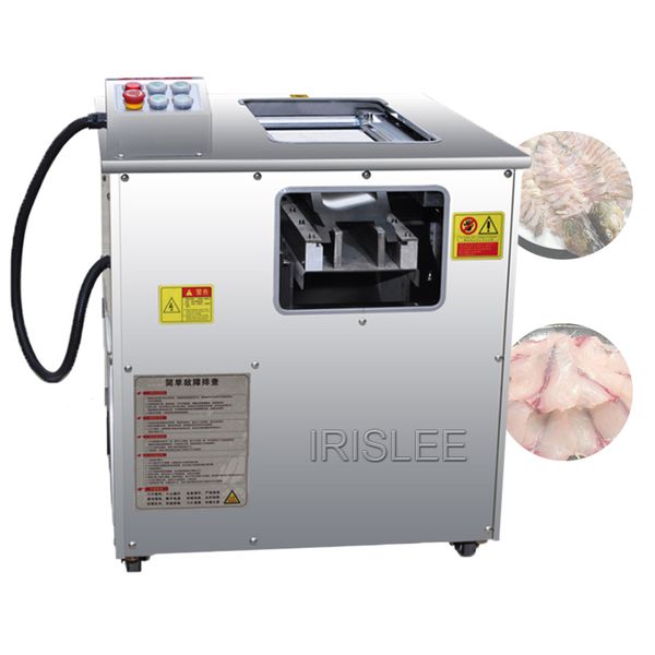 Stainless Steel Electric Fish Cut Machine Meat Slicer / Commercial Cutting Machine