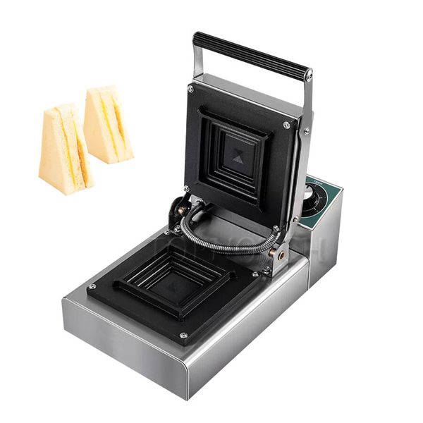 Stainless Steel Electric 1000W Sandwich Maker Temperature Cnc System Bread Breakfast Cooker Commercial Or Home Use