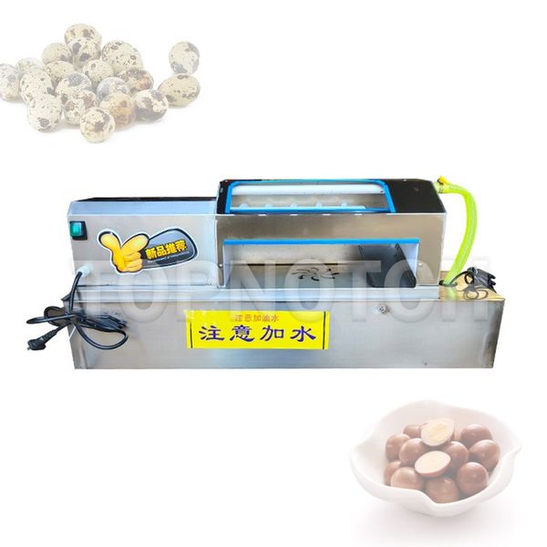 Stainless Steel Quail Bird Eggs Huller Shelling Machine Manual EggShell Peeler Egg Processing Maker