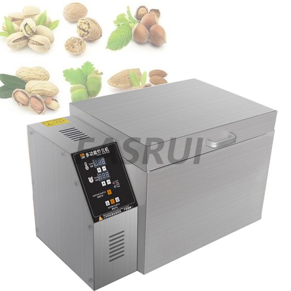 220v Electric Nut Bean Roasting Machine High Capacity Household Commercial Coffee Shop Nuts Roasting Maker